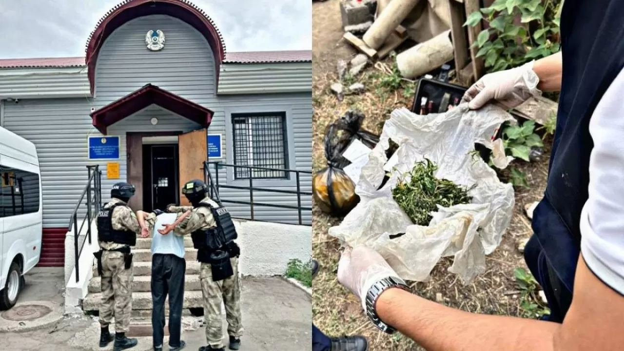Батыс Қазақстанда заңсыз қару мен есірткіні сақтаған 2 адам ұсталды
