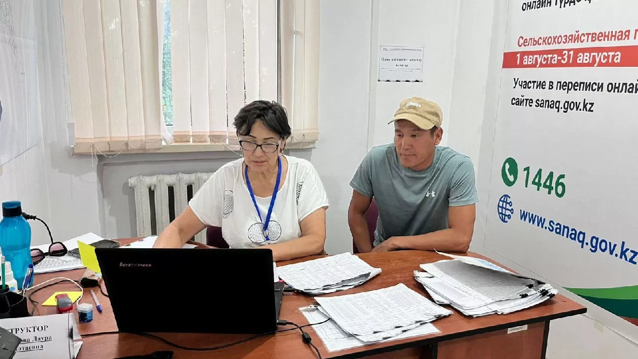 Юрлица и фермерские хозяйства составили почти половину участников сельхозпереписи в РК 
