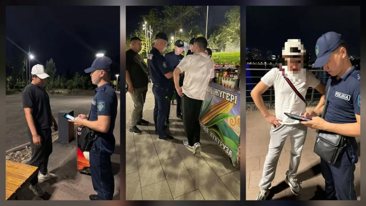 Сайран көлінің маңында рейд жүргізілді