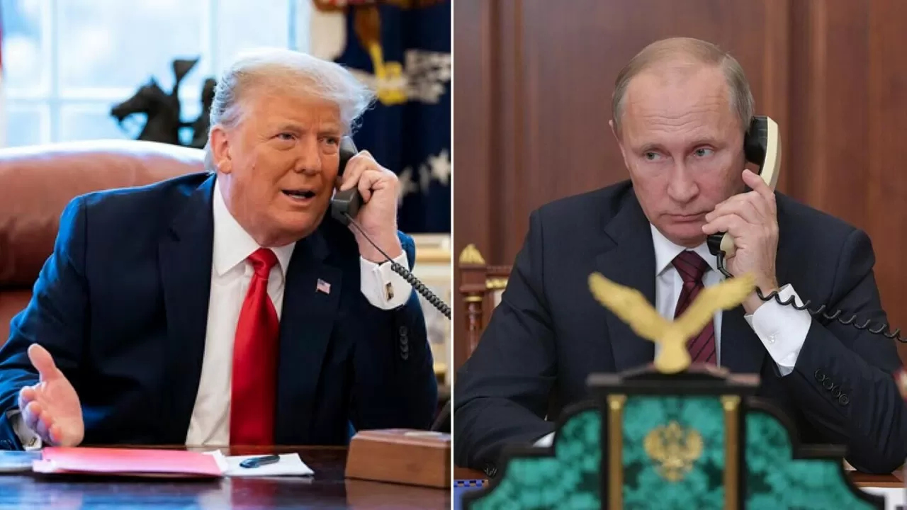 Трамп пен Путин тағы да телефон арқылы тілдесті
