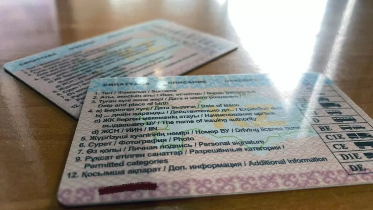 Бестеректе 6 баланы қаққан жүргізуші көлік жүргізу құқығынан айырылды