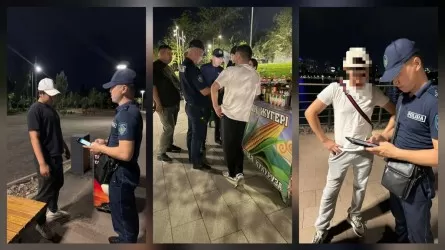 Сайран көлінің маңында рейд жүргізілді