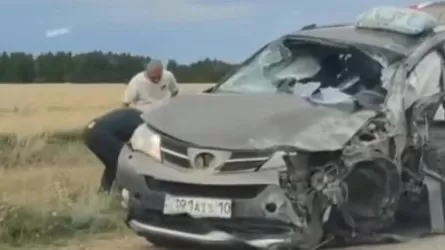 Ақмола облысында жол апатынан 2 адам қаза тауып, 4 адам жарақат алды
