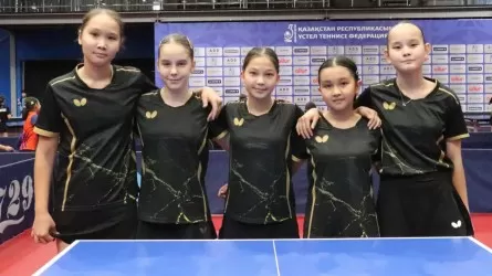 Определились финалисты на чемпионате Казахстана по настольному теннису
