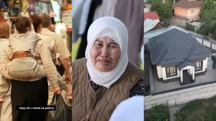 «Аутизмге шалдыққан қызымды беліме байлап еден жуамын»: Маскалы жігіт жалғызбасты анаға үй сыйлады