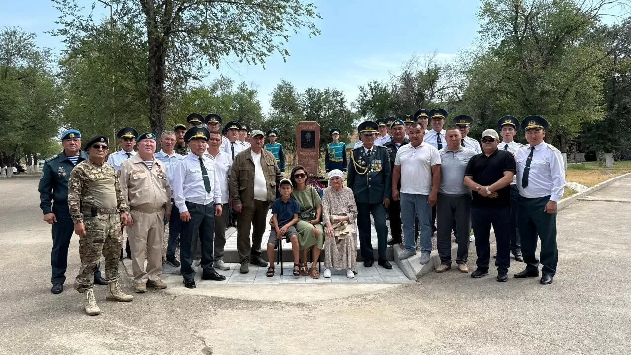 Погибшему в Ираке миротворцу Кайрату Кудабаеву установили памятник