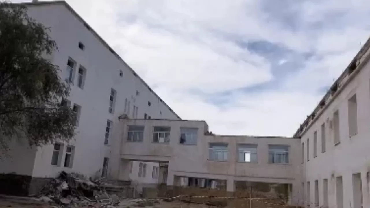 Маңғыстау облысында орталық аурухана қайтарылған активтер есебінен жөнделіп жатыр