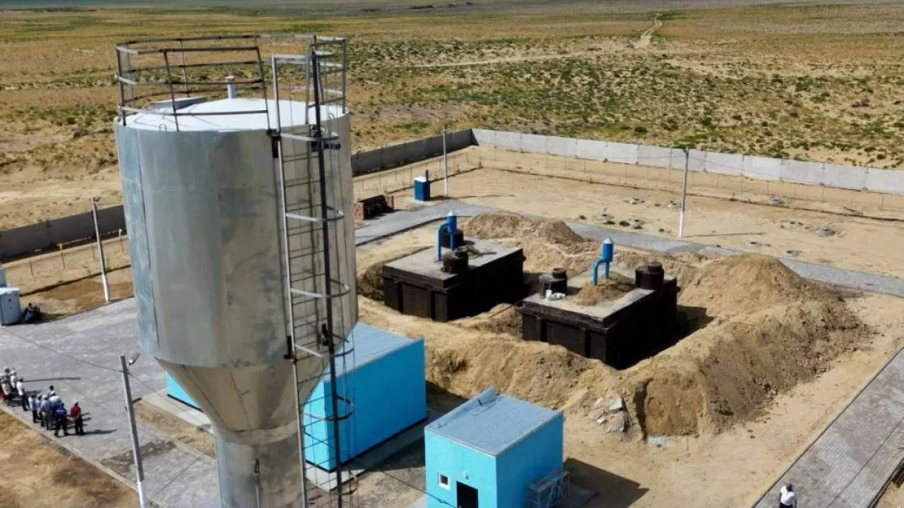 Маңғыстау облысында 200 мың адамды ауызсумен қамтитын су құбыры пайдалануға беріледі