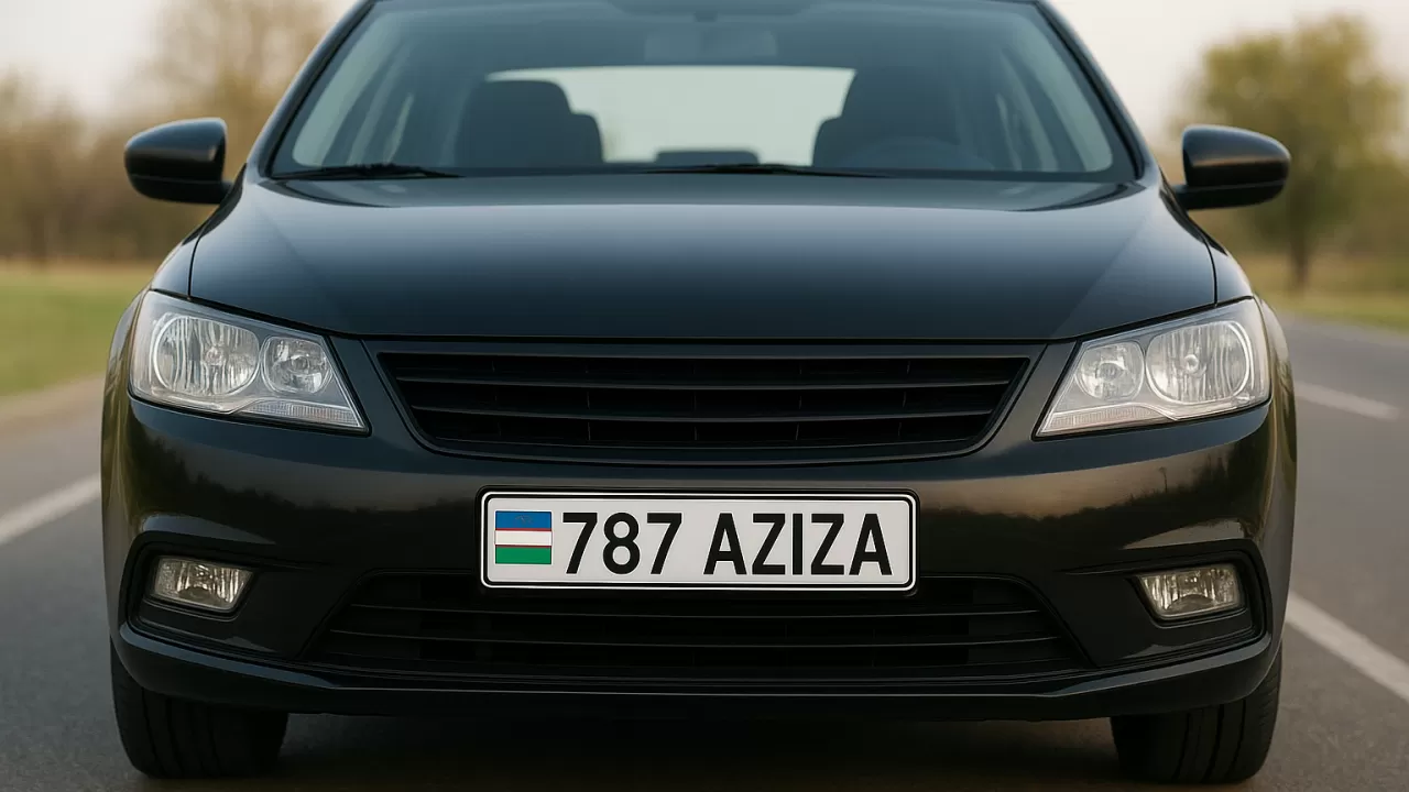 Өзбекстанда көлік нөміріне адам атын жазуға рұқсат берілмек