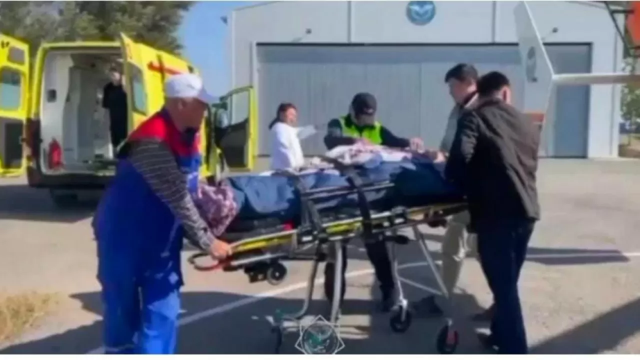 ТЖМ науқас әйелді тікұшақпен Ақтөбеге жеткізді