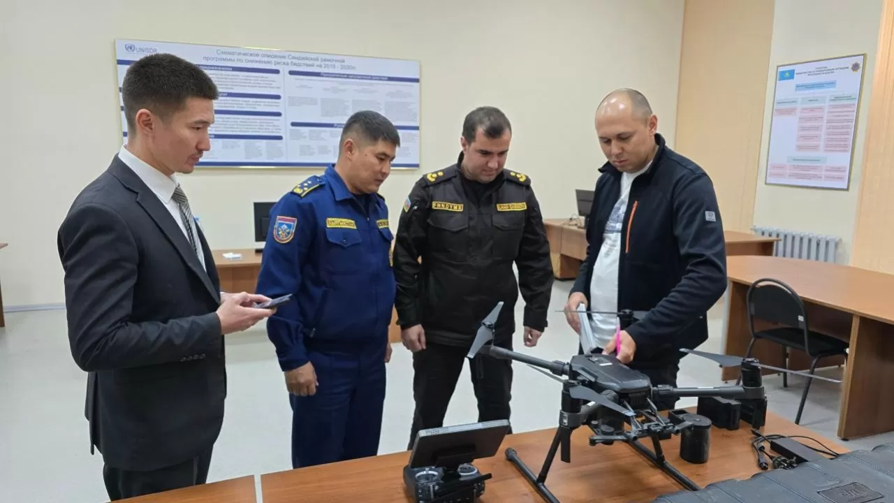 Спасатели Казахстана, Азербайджана и Кыргызстана учились работать с БПЛА 