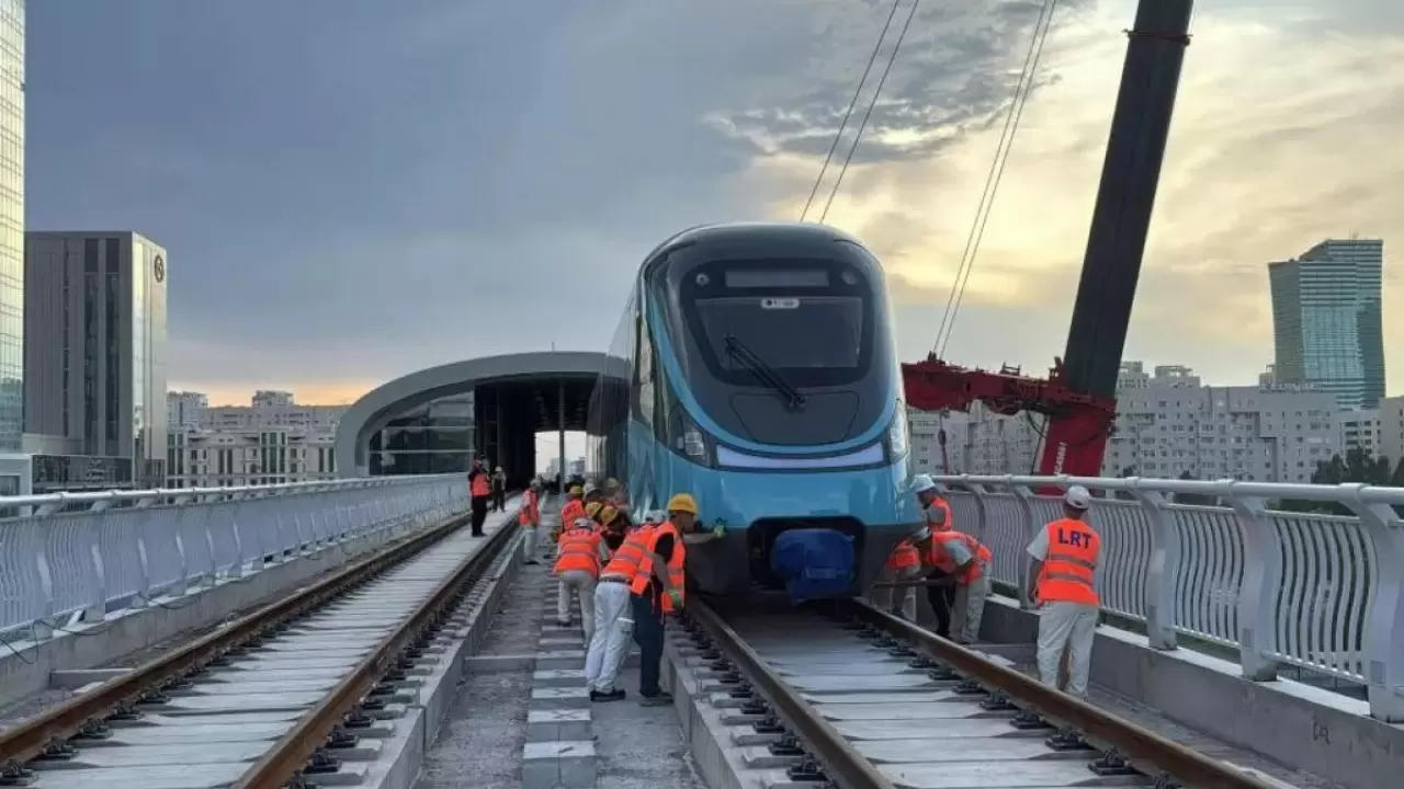В Астане запустили LRT в тестовом режиме