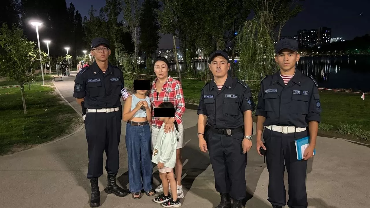 Гвардейцы спасли детей и помогли пострадавшему в РК 