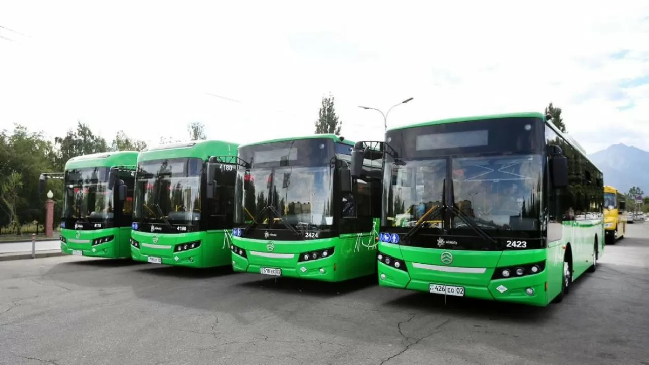 Где появятся два новых автобусных парка в Алматы