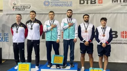  Қазақстандық гимнастшылар әлем кубогының кезеңінде жеңіске жетті 