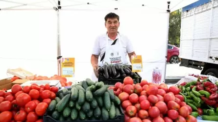 Туркестанские аграрии привезли 500 тонн продукции на ярмарку в Алматы