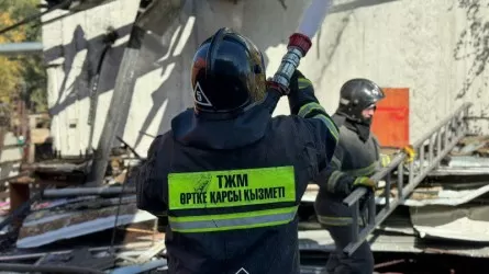Повышенный ранг присвоили пожару на правом берегу Астаны