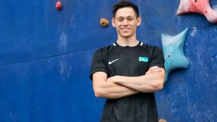 Ришат Хайбуллин спорттық құзға өрмелеуден Азия кубогы кезеңінде жеңіске жетті