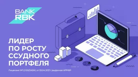 Bank RBK занимает первое место среди топ-10 БВУ по росту ссудного портфеля