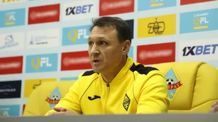 «Ойын біз үшін 60-минуттан кейін аяқталды»: «Қайраттың» бас бапкері кешегі ойын жайлы айтты