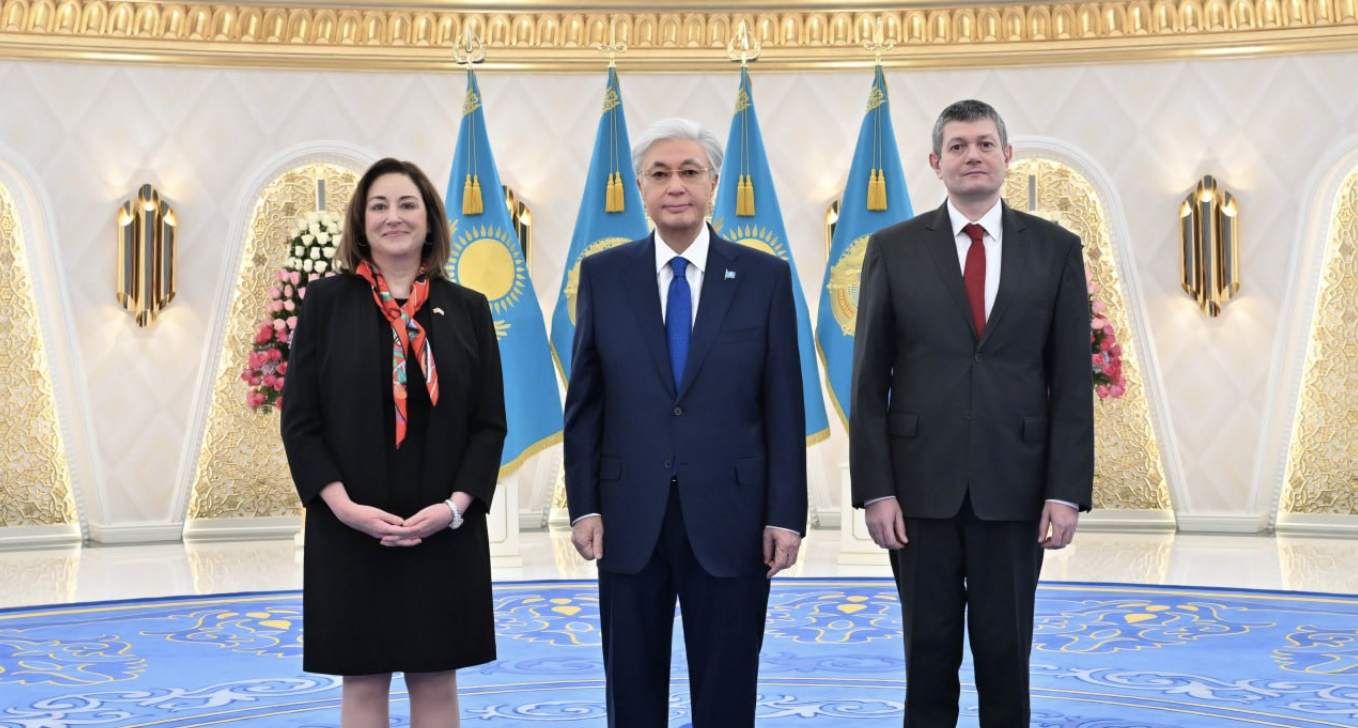 Қасым-Жомарт Тоқаев АҚШ пен Болгария елшілерінен сенім грамоталарын қабылдады