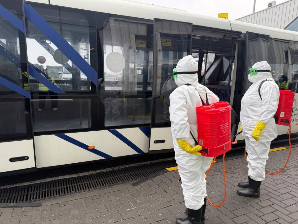 Аэропорт Алматы отработал меры против вируса Нипах 