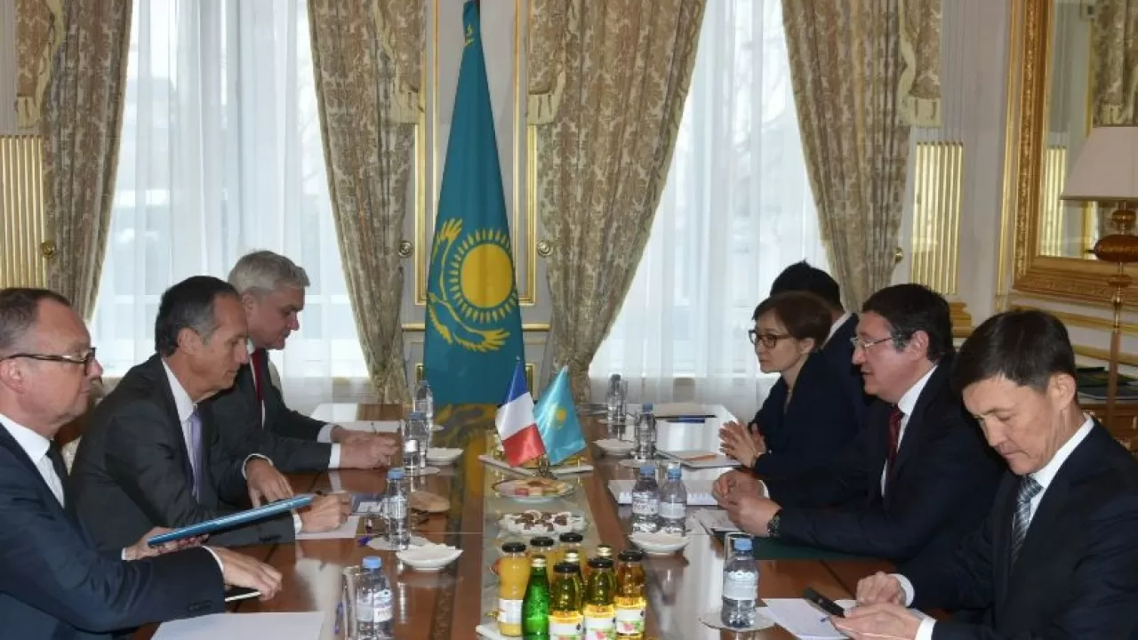 В Париже обсудили участие французских компаний в атомной энергетике Казахстана