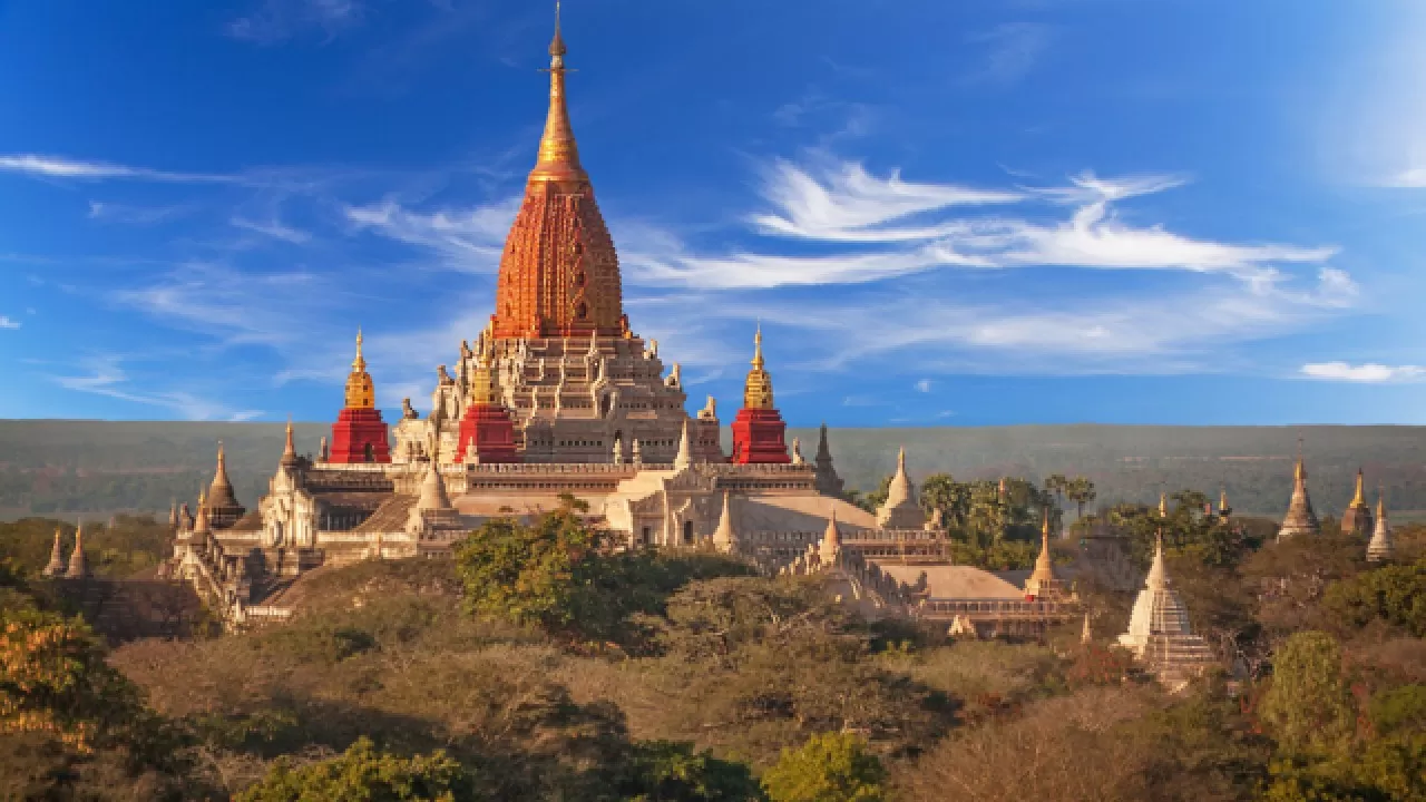 Город тысячи пагод: древний Баган глазами спутника 