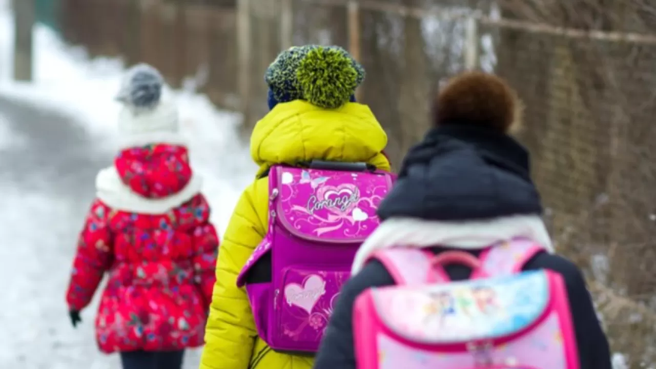 Жгучие морозы не отступают: на востоке Казахстана школьники остаются на дистанционке 