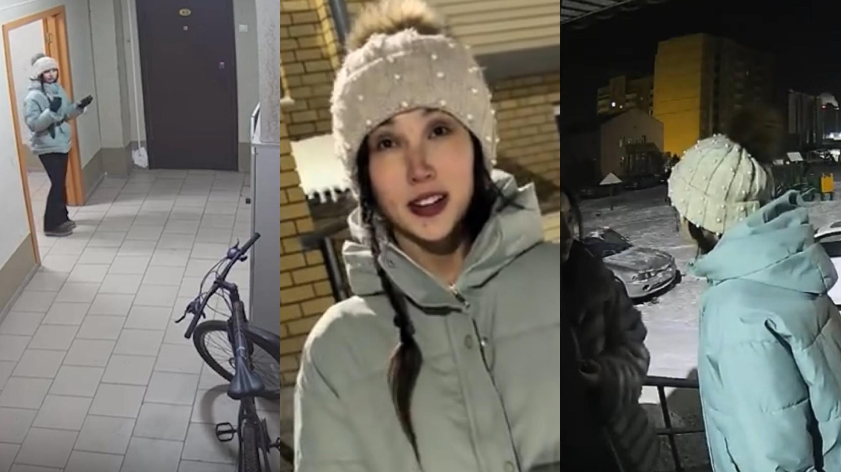 "Соқыр болғың келе ме?": Семейде жас қызды аңдыған әйелдің бейнежазбасы тарады