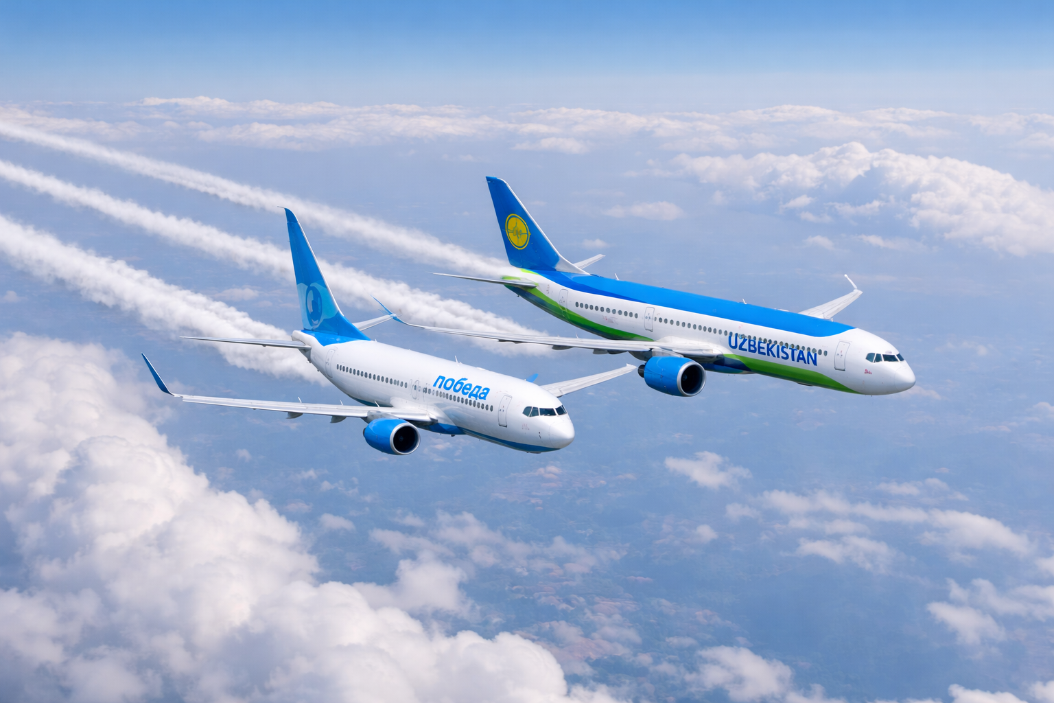 Еліміздің аспанында шетелдік 2 ұшақ соқтығыса жаздады