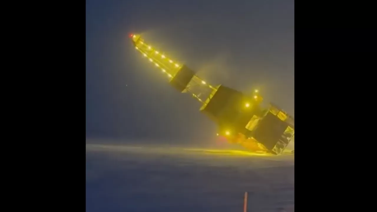 Опрокинулась крупнейшая в США буровая установка: что с людьми 