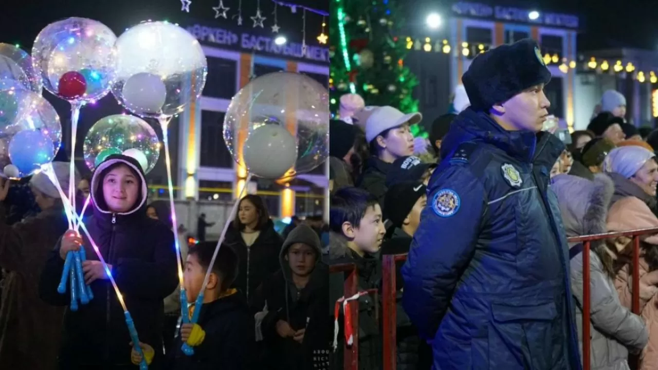 ІІМ: Жаңа жыл түнінде ауыр және аса ауыр қылмыстар тіркелген жоқ 