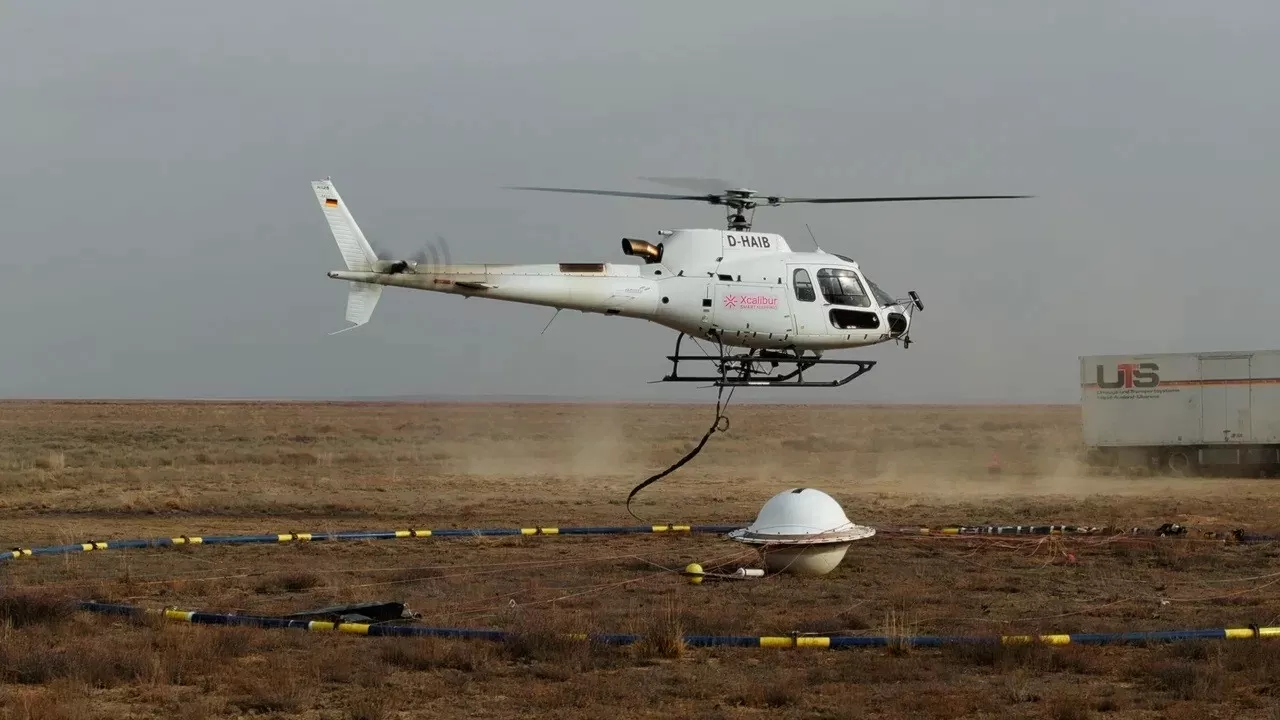 На одной из лицензионных площадей KAZ Minerals завершены аэрогеофизические исследования площадью более 1000 км&sup2;