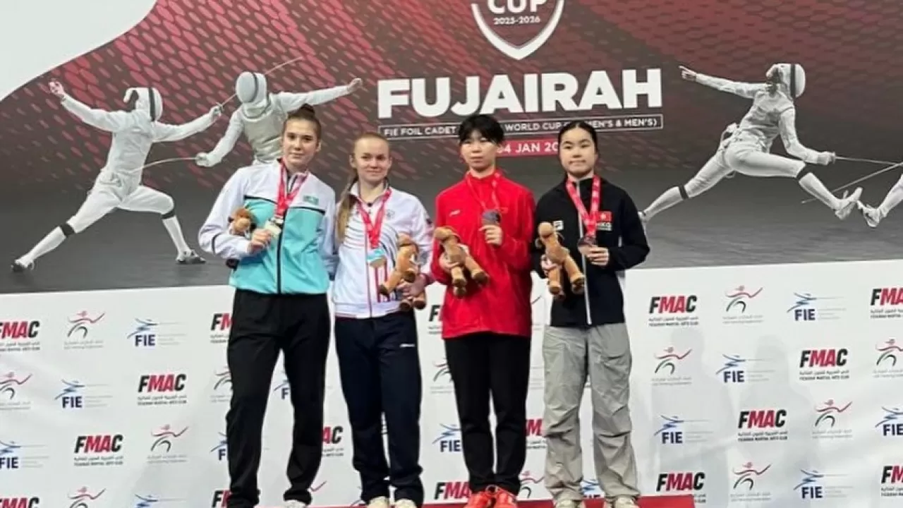 София Актаева Әлем кубогының күміс жүлдегері атанды