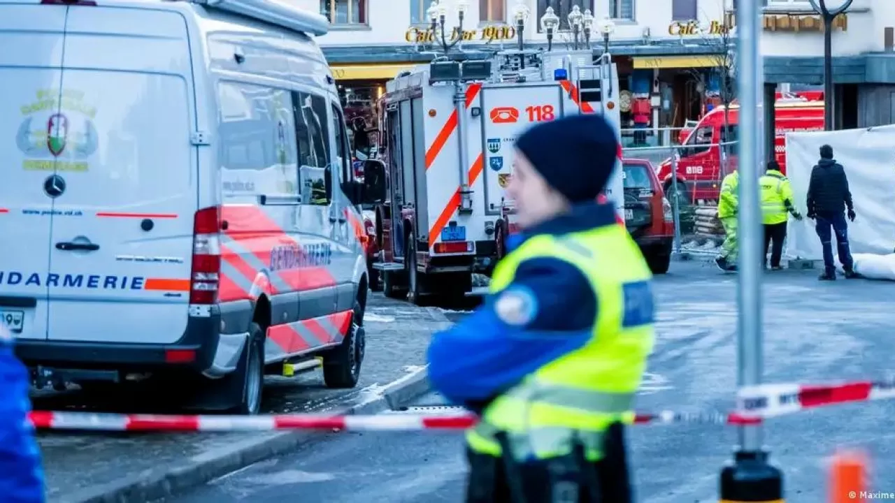 Швейцарияда тау шаңғы курортында болған өрттен 40 адам қаза тапты