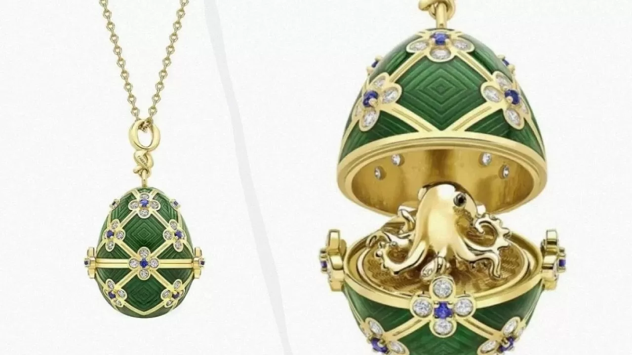 В Новой Зеландии вор попытался украсть яйцо Фаберже, проглотив украшение