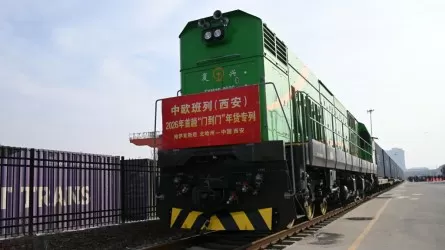 В Китай прибыл первый в 2026 году спецпоезд из Казахстана 