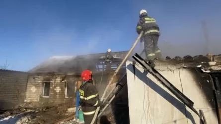 Павлодарда тұрғын үй отқа оранып, екі бала қайтыс болды 