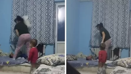 Динара Зәкиева Жаркентте анасынан таяқ жеген балалардың жағдайы туралы айтты