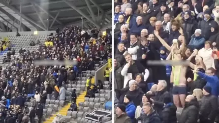 &laquo;Астана Аренаға&raquo; &laquo;Борат&raquo; болып шыққан белгиялық жанкүйерлер жазаға тартылды