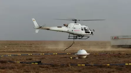 На одной из лицензионных площадей KAZ Minerals завершены аэрогеофизические исследования площадью более 1000 км&sup2;