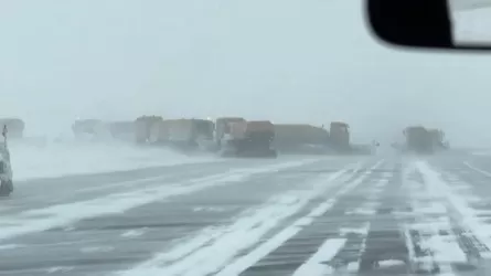 Боранға байланысты Астанада рейстер кешігіп, қалада 60 жол апаты тіркелді