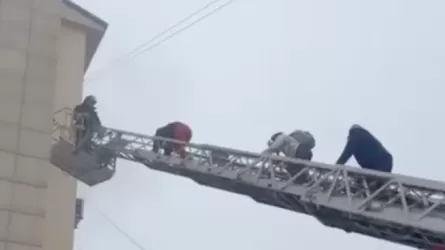 Талдықорғанда түтін басқан үйден 7 бала құтқарылды