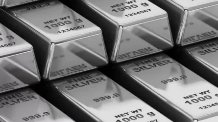 В Казахстане заметно падает выпуск серебра