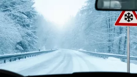Участки дорог закрыли в четырех областях Казахстана