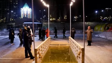 Где и когда пройдут крещенские службы и купания в Астане 