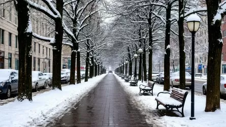 От морозов &ndash; к оттепели: погода в Астане, Алматы и Шымкенте