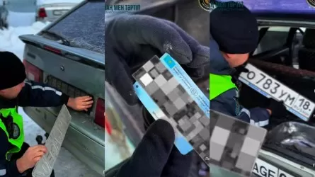 Ақтөбеде автобус жалған нөмір тағып оқушыларды тасымалдаған