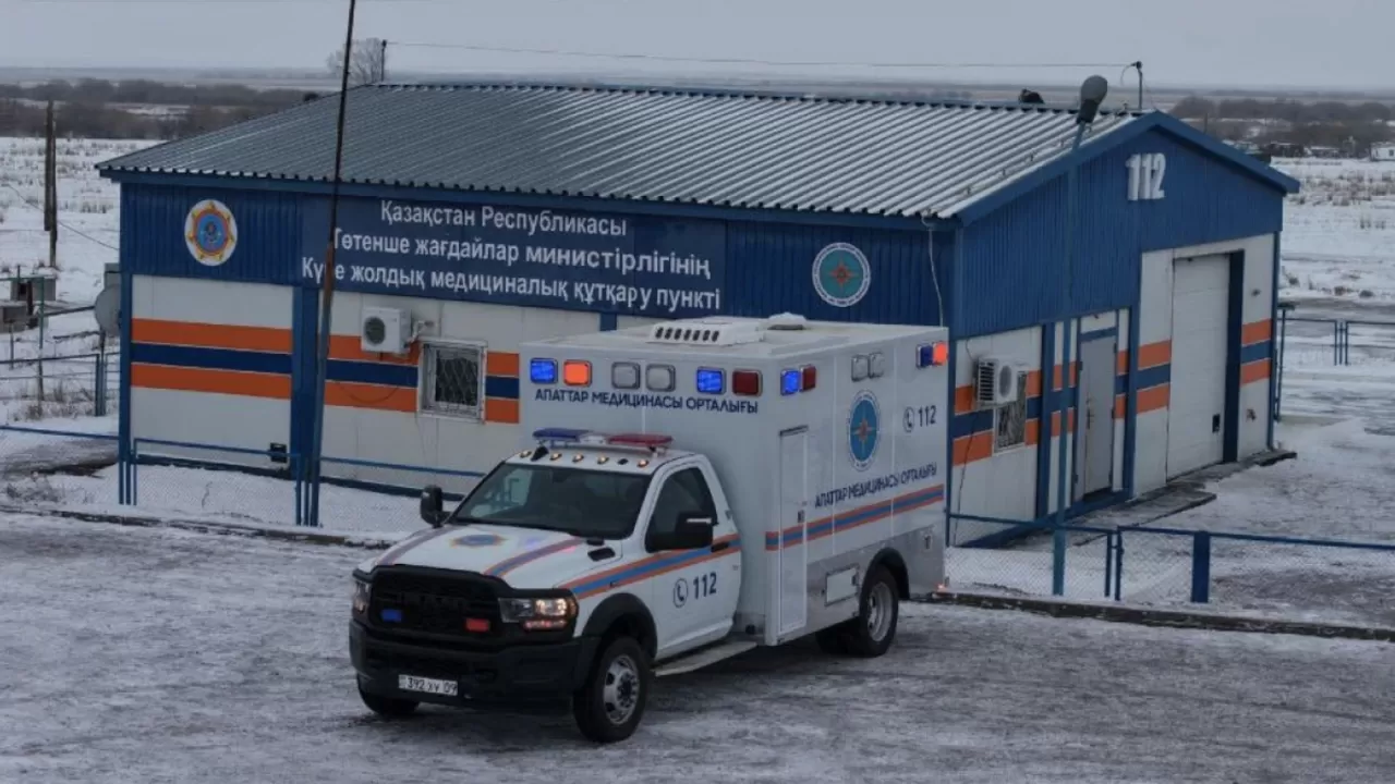 Қарағанды облысының жолдарында алғашқы жедел жәрдем көлігі пайда болды